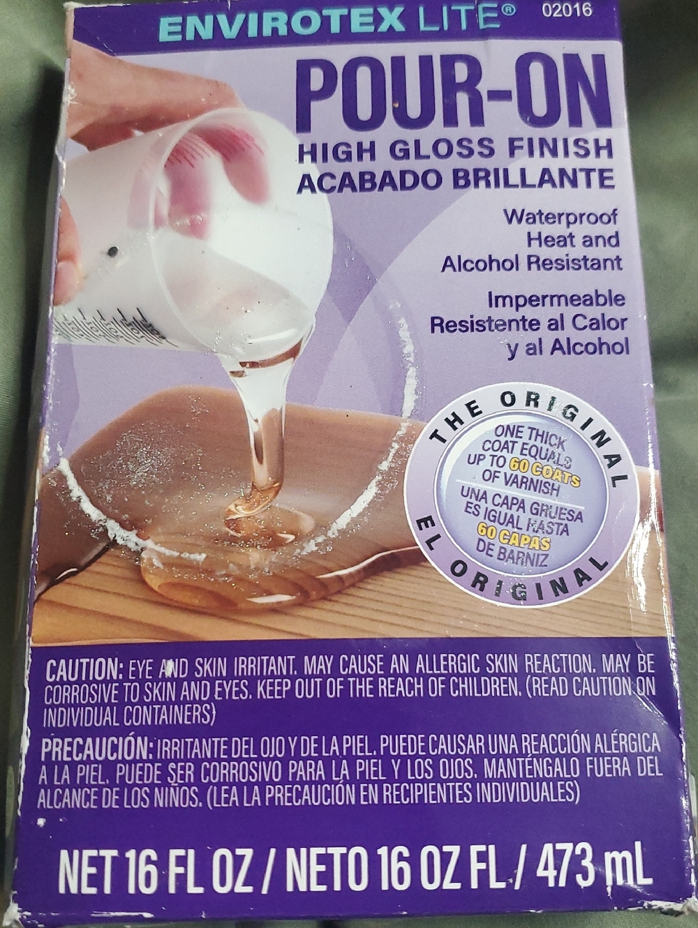 Pour-On High Gloss Finish - Clear